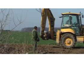 Uređenje puta u romskom naselju u Obrežu